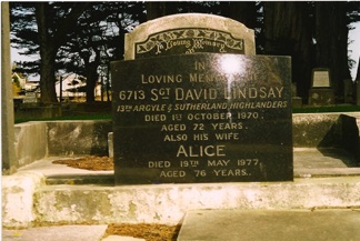 David and Alice Lindsay